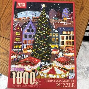 Christmas Market Puzzle 1000 Pieces